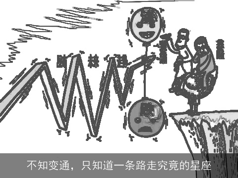 不知变通，只知道一条路走究竟的星座