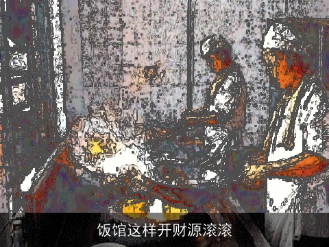 饭馆这样开财源滚滚
