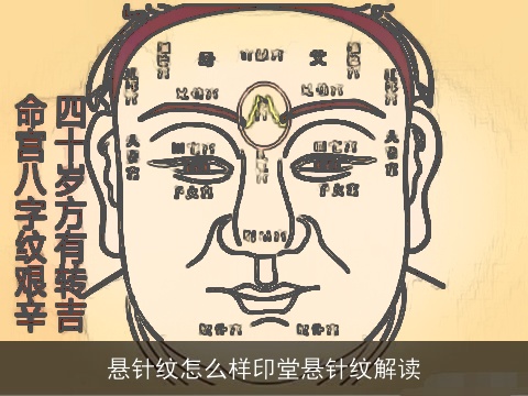 悬针纹怎么样印堂悬针纹解读