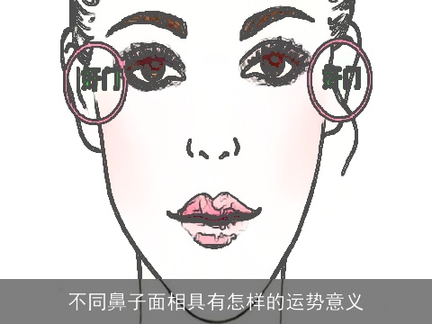 不同鼻子面相具有怎样的运势意义