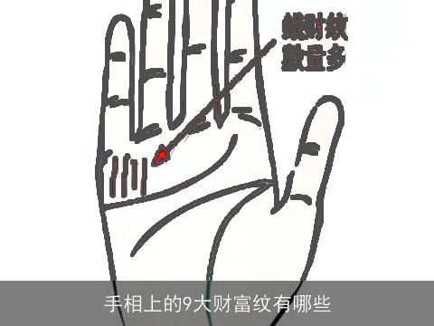 手相上的9大财富纹有哪些