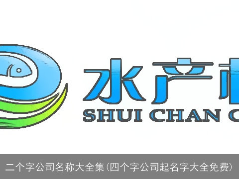 二个字公司名称大全集(四个字公司起名字大全免费)