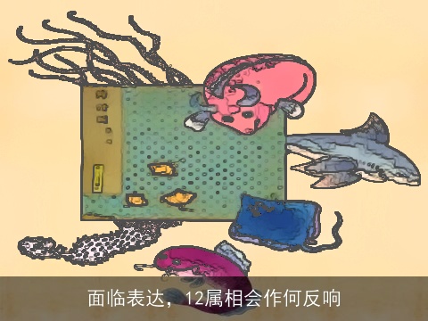 面临表达，12属相会作何反响