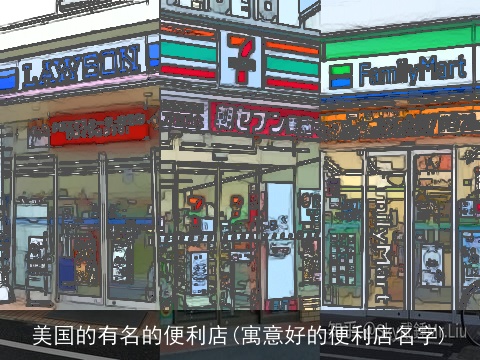 美国的有名的便利店(寓意好的便利店名字)