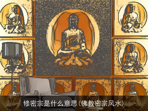 修密宗是什么意思(佛教密宗风水)