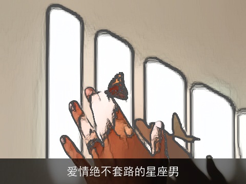 爱情绝不套路的星座男