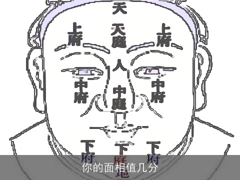 你的面相值几分