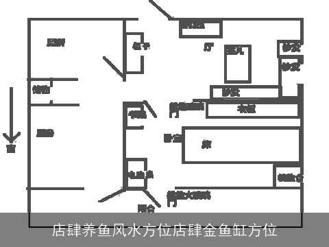 店肆养鱼风水方位店肆金鱼缸方位
