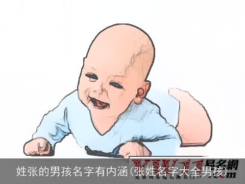 姓张的男孩名字有内涵(张姓名字大全男孩)