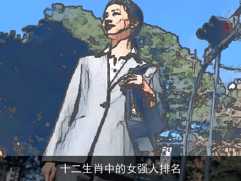 十二生肖中的女强人排名