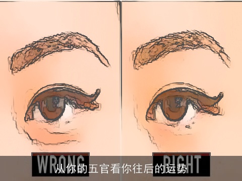 从你的五官看你往后的运势