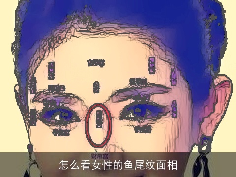 怎么看女性的鱼尾纹面相