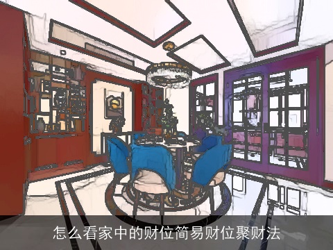 怎么看家中的财位简易财位聚财法