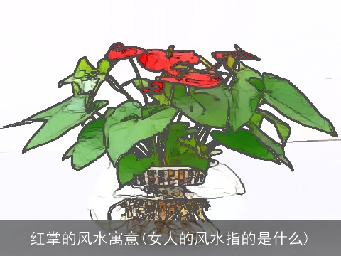 红掌的风水寓意(女人的风水指的是什么)