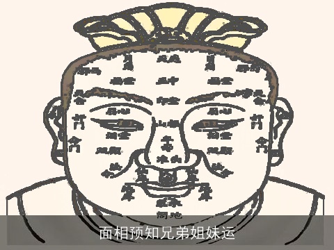 面相预知兄弟姐妹运