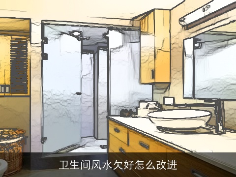 卫生间风水欠好怎么改进