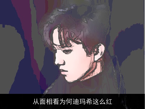 从面相看为何迪玛希这么红