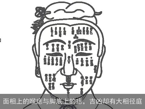 面相上的喉痣与脚底上的痣，吉凶却有大相径庭