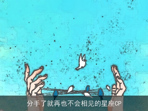 分手了就再也不会相见的星座CP