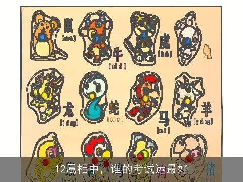 12属相中，谁的考试运最好