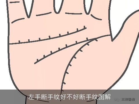 左手断手纹好不好断手纹图解