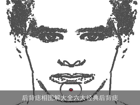 后背痣相图解大全六大经典后背痣