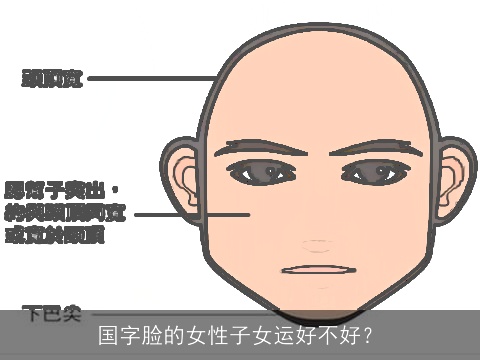 国字脸的女性子女运好不好？
