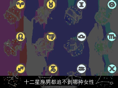 十二星座男都追不到哪种女性