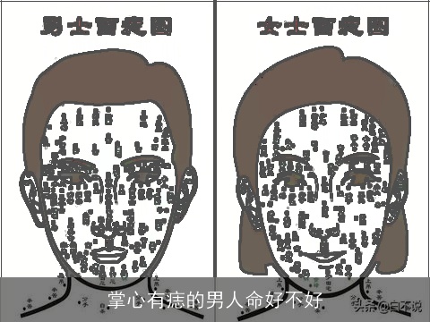 掌心有痣的男人命好不好