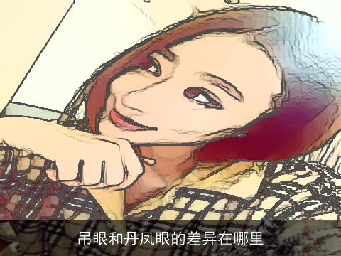 吊眼和丹凤眼的差异在哪里