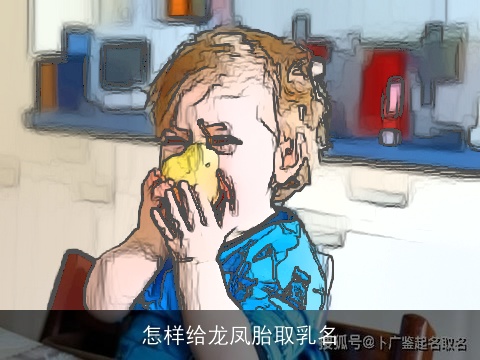 怎样给龙凤胎取乳名