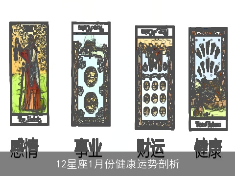 12星座1月份健康运势剖析