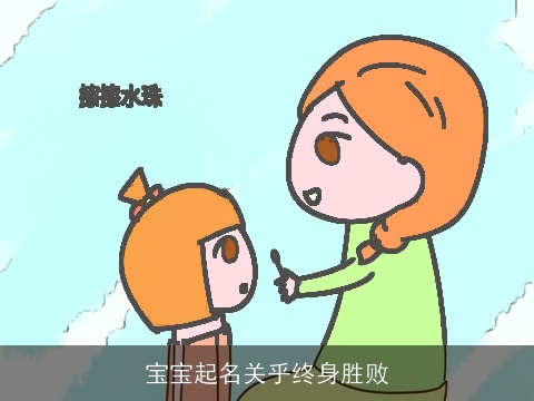 宝宝起名关乎终身胜败