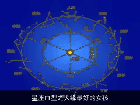 星座血型之人缘最好的女孩