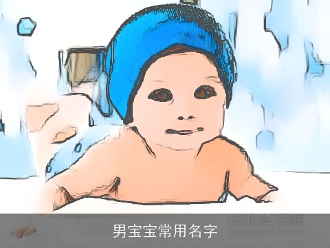 男宝宝常用名字