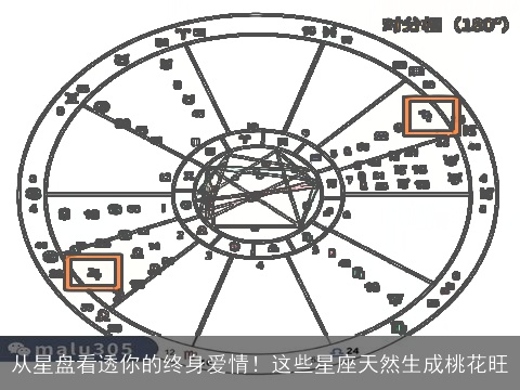 从星盘看透你的终身爱情！这些星座天然生成桃花旺