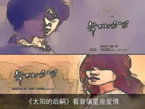 《太阳的后嗣》看哀痛星座爱情