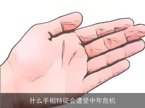 什么手相特征会遭受中年危机