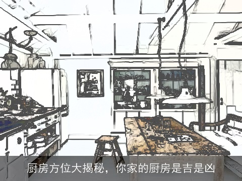 厨房方位大揭秘，你家的厨房是吉是凶