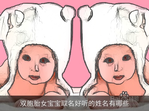 双胞胎女宝宝取名好听的姓名有哪些