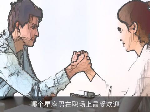 哪个星座男在职场上最受欢迎