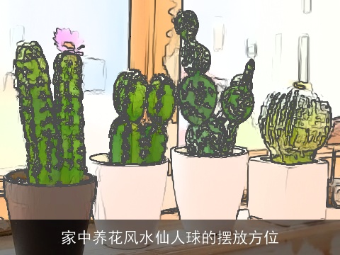 家中养花风水仙人球的摆放方位