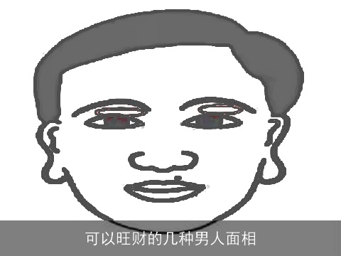 可以旺财的几种男人面相