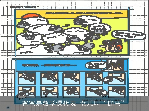 爸爸是数学课代表 女儿叫“伽马”