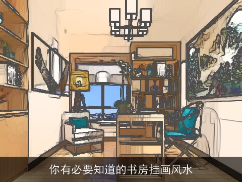你有必要知道的书房挂画风水