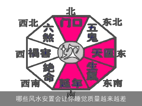 哪些风水安置会让你睡觉质量越来越差