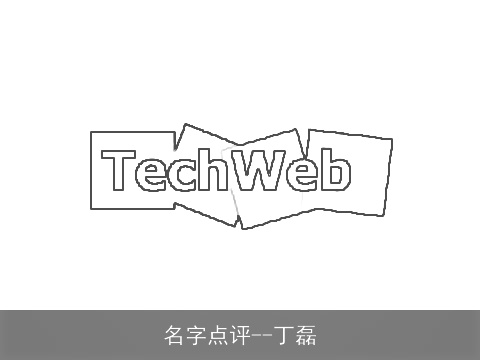 名字点评--丁磊