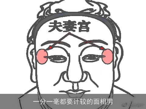 一分一毫都要计较的面相男