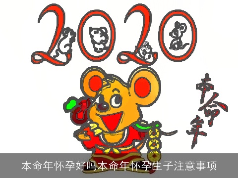 本命年怀孕好吗本命年怀孕生子注意事项