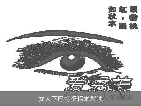 女人下巴特征相术解读